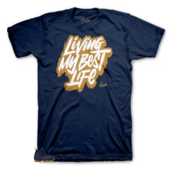 Foamposite Midnight Navy Livin Life Shirt