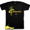 Foamposite Optic Yellow Classic Shirt -Sneaker Threads Shop foam optic yellow shirts