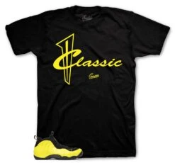 Foamposite Optic Yellow Classic Shirt