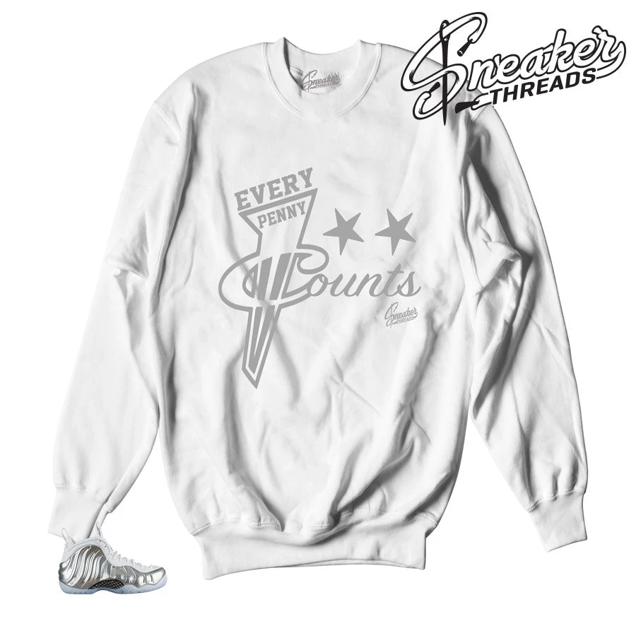 Foamposite Chrome Every Penny Sweater 3 Foamposite Chrome Every Penny Sweater