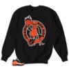 Foamposite Habanero Red Spicy Sweater -Sneaker Threads Shop foamposite habaner red sneaker sweaters match foams