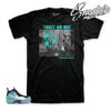 Foamposite Island Green Trust Tony Shirt -Sneaker Threads Shop foamposite island green tee matches