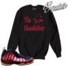 Foamposite Maroon Foamfather Sweater