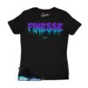 Womens - Aqua 6 Finesse Shirt 2 Womens - Aqua 6 Finesse Shirt -Sneaker Threads Shop girls jordan 6s aqua tees match