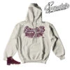 Retro 12 Bordeaux Strength In Numbers Hoody -Sneaker Threads Shop hoodies mathc jordan 12 bordeaux