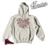 Retro 12 Bordeaux Second Nature Hoody