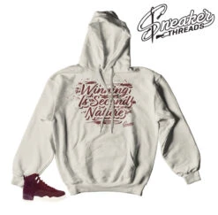 Retro 12 Bordeaux Second Nature Hoody