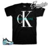 Foamposite Island Green CK Shirt -Sneaker Threads Shop island green foam tee
