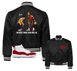 Retro 11 Cherry The Best Satin Jacket