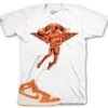 Retro 1 AJKO Rush Orange Greatest Shirt -Sneaker Threads Shop jordan 1 ajko rush orange sneaker t shirt