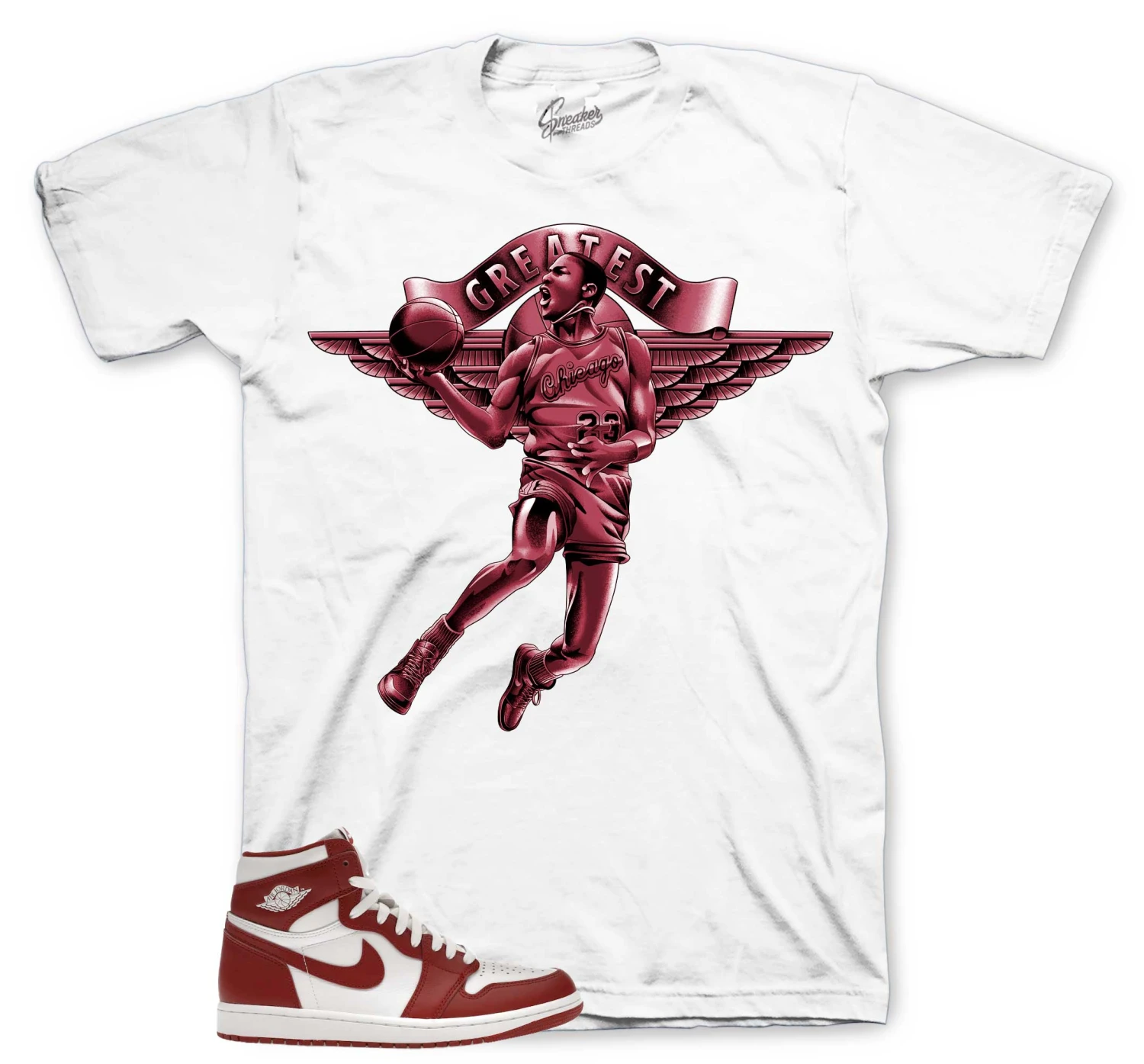 Retro 1 Artisanal Red Greatest Shirt 3 Retro 1 Artisanal Red Greatest Shirt