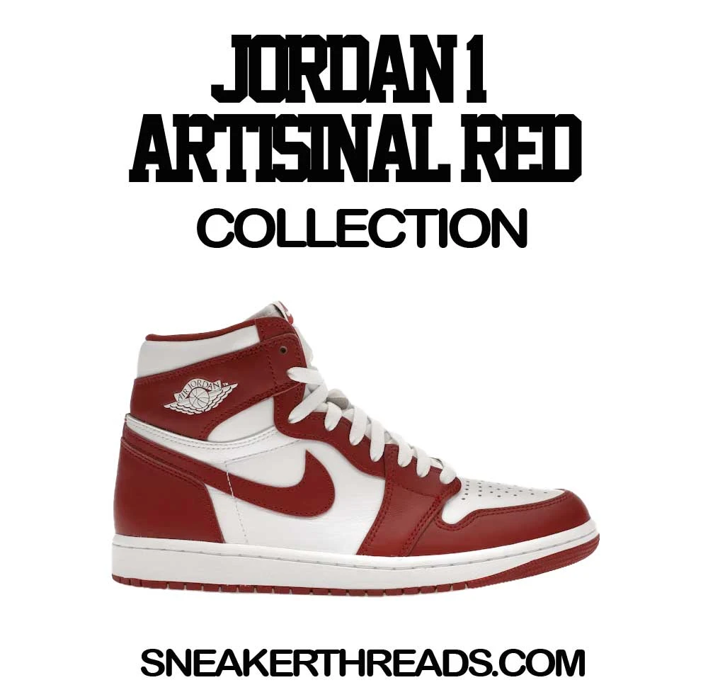 Retro 1 Artisanal Red Greatest Shirt 4 Retro 1 Artisanal Red Greatest Shirt - Image 2