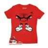 Womens - Lost And Found 1 Raging Face Shirt -Sneaker Threads Shop jordan 1 lost and found tees 201aae33 ad28 48be 934d 9a2beba56f18