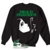 Retro 1 Lucky Green Dead Pres Sweater 1 Retro 1 Lucky Green Dead Pres Sweater -Sneaker Threads Shop jordan 1 lucky green sweater