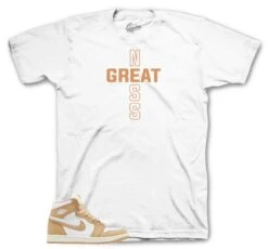 Retro 1 Praline Greatness Cross Shirt