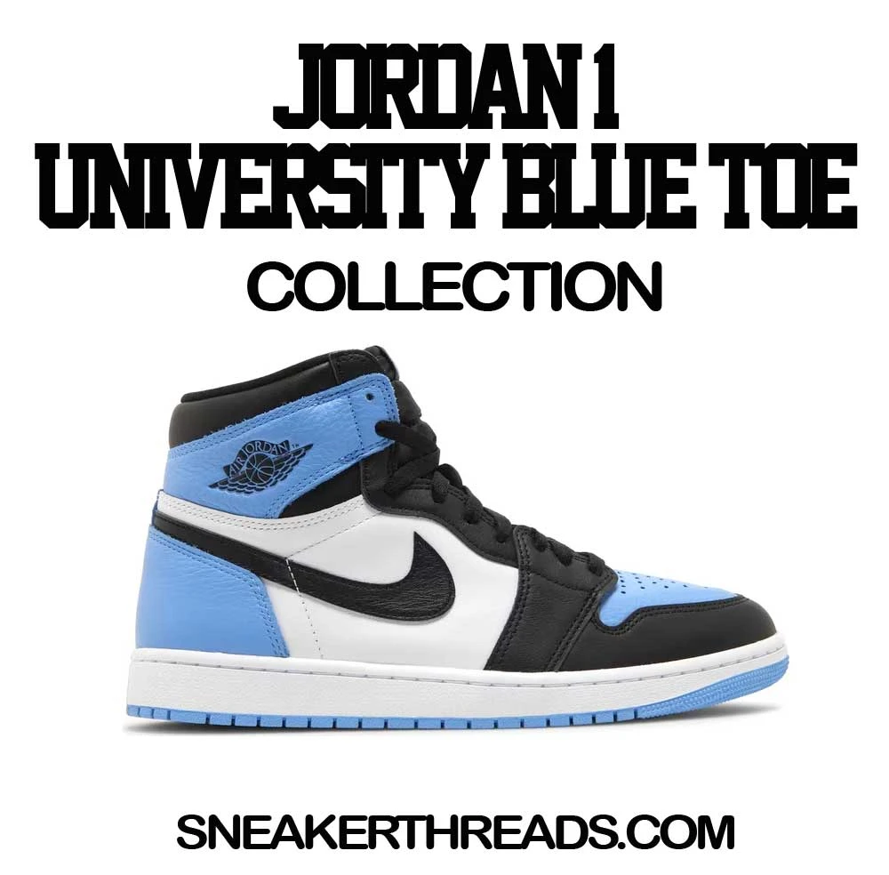 Retro 1 UNC Toe Scared Money Shirt 4 Retro 1 UNC Toe Scared Money Shirt - Image 2