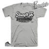 Retro 10 Cement Strength To Numbers Shirt -Sneaker Threads Shop jordan 10 cement shirt match retro 10 shoes