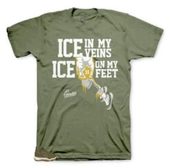 Retro 11 Olive Lux Ice In My Veins Shirt
