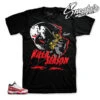 Retro 11 Fire Red Killa Season Shirt -Sneaker Threads Shop jordan 11 IE t shirt match retro 11 fire red low