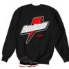 Retro 11 Bred Greatness Sweater -Sneaker Threads Shop jordan 11 bred velvet sweater 10