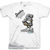 Retro 11 Cement Grey Big S Shirt -Sneaker Threads Shop jordan 11 cement grey shirt