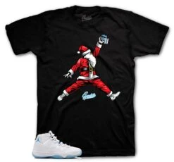 Retro 11 Legend Blue Air Santa Shirt -Sneaker Threads Shop jordan 11 columbia legend blue sneaker tees 726a2e16 a879 4be2 8599 84c91841f85c