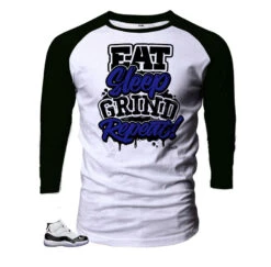 Retro 11 Concord Grind Repeat Raglan Shirt