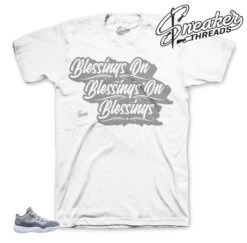 Retro 11 Cool Grey Blessings Shirt