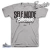 Retro 11 Cool Grey Self Made Shirt -Sneaker Threads Shop jordan 11 lows cool grey shirts matching shoes