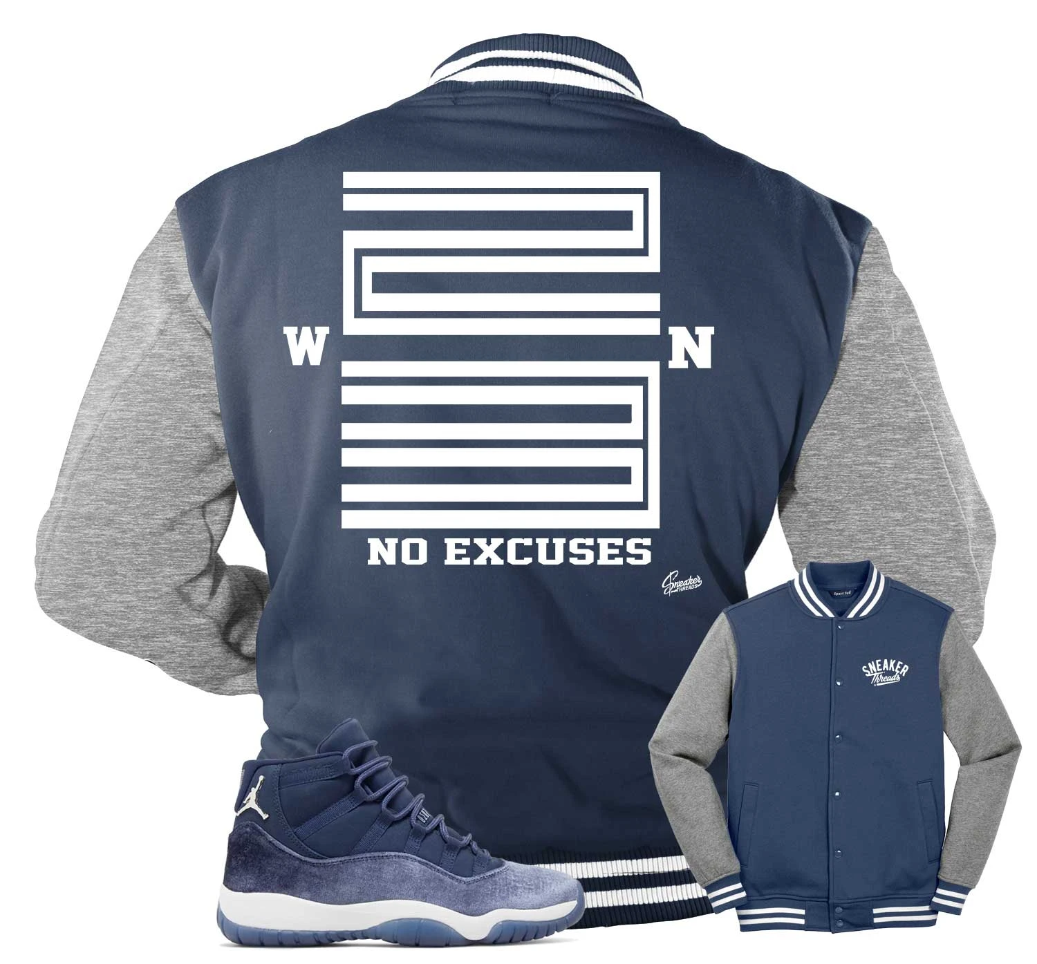 Retro 11 Midnight Navy Win Jacket 3 Retro 11 Midnight Navy Win Jacket