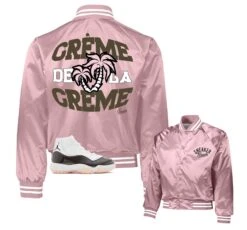 Retro 11 Neapolitan Creme Satin Jacket