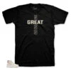 Retro 11 Platinum Tint Greatness Cross Shirt -Sneaker Threads Shop jordan 11 platinum tint sneaker shirts match retro 11 shoes 50ae90a1 28bc 4d36 a8c3 c4bab42720d4
