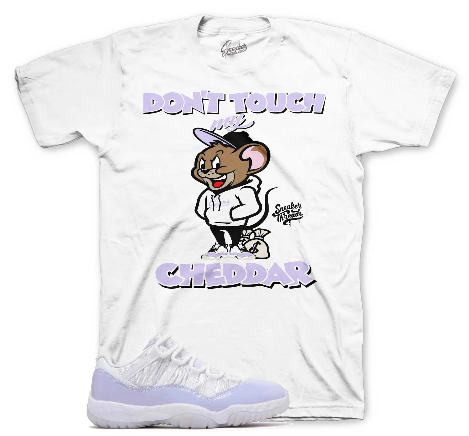 Retro 11 Pure Violet Cheddar Shirt 3 Retro 11 Pure Violet Cheddar Shirt