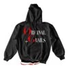 Retro 11 Bred Grails Hoody -Sneaker Threads Shop jordan 11s bred velvet hoodie