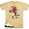 Retro 11 Gratitude DMP Christmas Wish Shirt -Sneaker Threads Shop jordan 11s dmp sneaker shirts