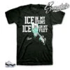 Retro 11 Easter Ice In My Veins Shirt -Sneaker Threads Shop jordan 11s emerald green tees matching retro 11 easter