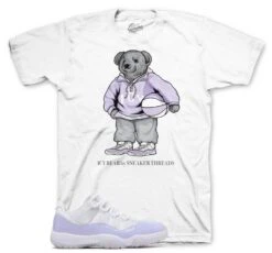 Retro 11 Pure Violet Icy Bear Shirt