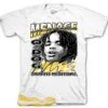 Retro 11 Yellow Snakeskin Nineties Shirt -Sneaker Threads Shop jordan 11s yellow snakeskin tee