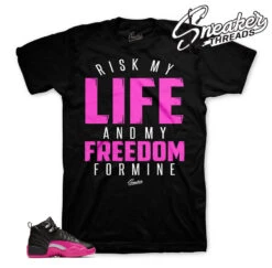 Retro 12 Deadly Pink My Life Shirt