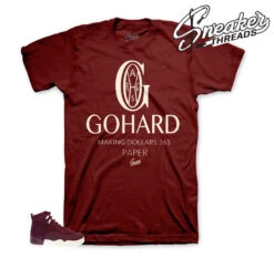 Retro 12 Bordeaux Go Hard Shirt