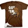 Retro 12 Cafecito Got Em Shirt -Sneaker Threads Shop jordan 12 cafecito sneaker shirts