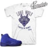 Retro 12 Royal Blue Lone Wolf Shirt -Sneaker Threads Shop jordan 12 deep royal blue shirts match retro 12 sneaker tees royal blue