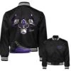 Retro 12 Field Purple War Bully Varisity Jacket -Sneaker Threads Shop jordan 12 field purple svarsity jackets