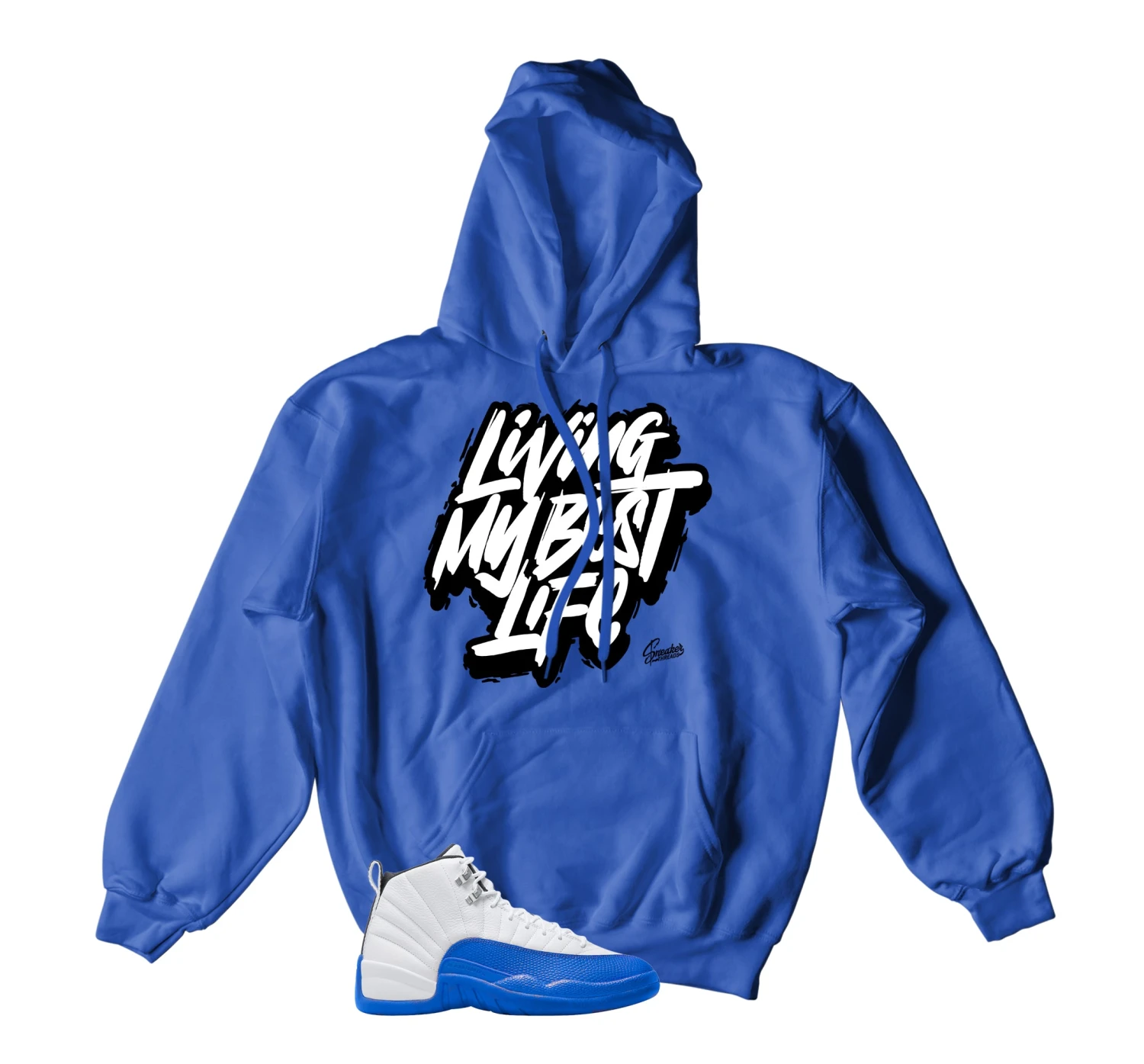 Retro 12 Blueberry Living Best Life Hoody 3 Retro 12 Blueberry Living Best Life Hoody