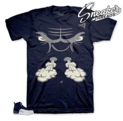 Retro 12 Japan Raging Face Shirt