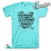 Retro 12 Light Aqua Second Nature Shirt -Sneaker Threads Shop jordan 12 light aqua tee match shoes
