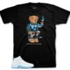 Retro 12 University Blue Cheers Bear Shirt -Sneaker Threads Shop jordan 12 melo university blue sneaker shirts