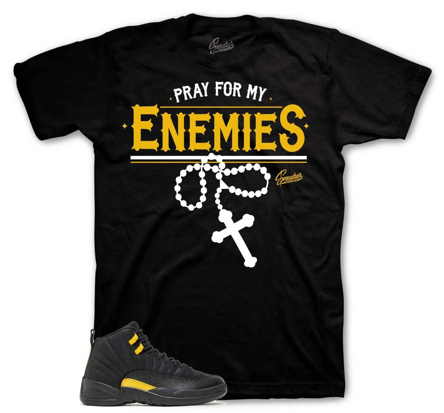 Retro 12 Black Taxi Enemies Shirt 3 Retro 12 Black Taxi Enemies Shirt