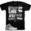 Retro 12 Stealth Love Kicks Shirt -Sneaker Threads Shop jordan 12s stealth sneaker tee