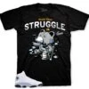 Retro 13 Blue Grey Trust Your Struggle Shirt 1 Retro 13 Blue Grey Trust Your Struggle Shirt -Sneaker Threads Shop jordan 13 grey blue sneaker tees
